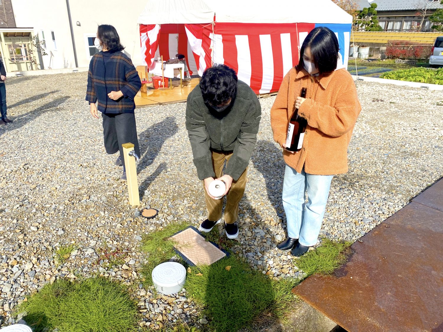 金沢市四十万で地鎮祭がありました